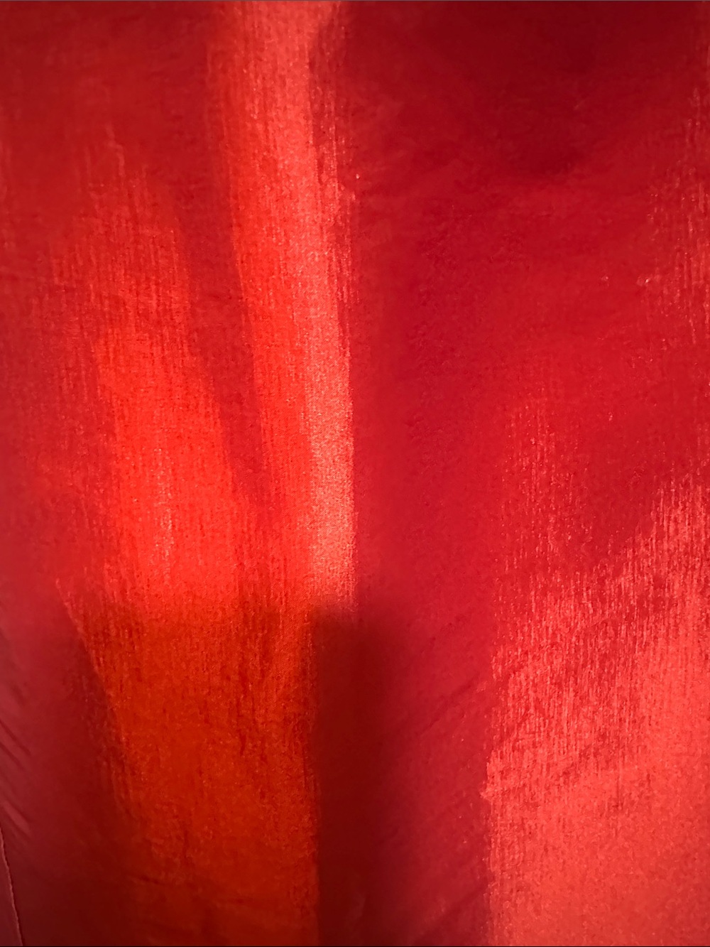 True Romance Alabama Worley Red Halter Satin Cocktail Wedding Dress - Picture 8 of 11